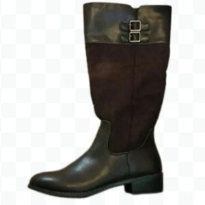 Sugar Ivoe Brown Equestrian Riding Boots Sz 8W